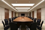  Meeting Board Room Highback Leather Chair & Table Office Board Meeting Room