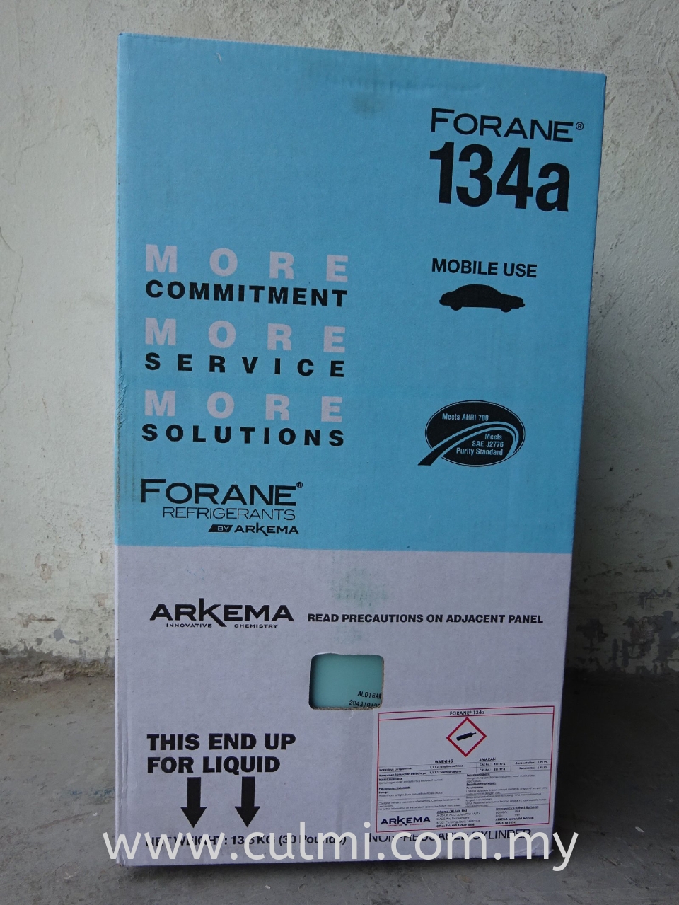 Forane 134a Refrigerant Gas (13.6kg)