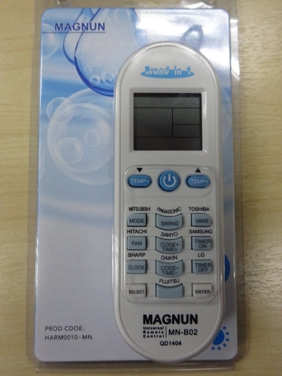 MAGNUN MN-B02 Universal A/C Remote Control