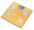 TANAKA - EWC Bamboo Bathroom Scale Bathroom Scale Weighing Scales