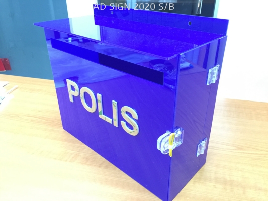 ACRYLIC LETTER BOX (POLIS)