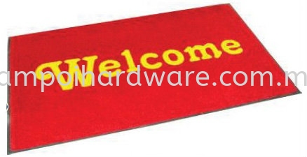 Welcome Floor Mat Mats Hygiene and Cleaning Tools