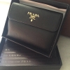 (SOLD) Prada Saffiano Short Wallet Prada