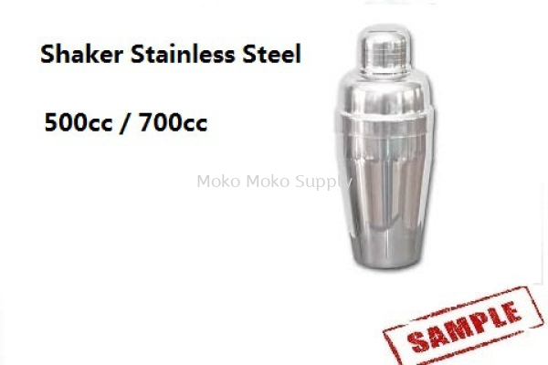 2 Shaker Stainless Steel