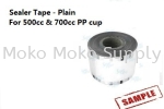 4 Sealer Tape Plain Packing Utensils