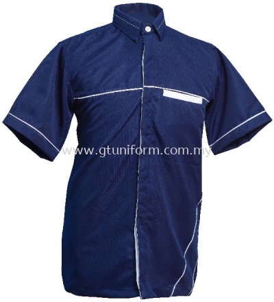 READY MADE UNIFORM M0106 (Navy & White)