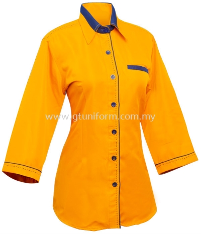 READY MADED UNIFORM F0314 (G.Yellow & R.Blue)