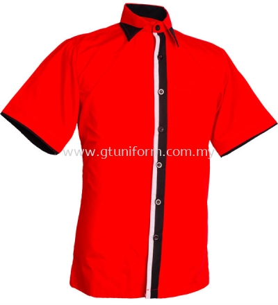 READY MADE UNIFORM M0701 (Red & Black & White)