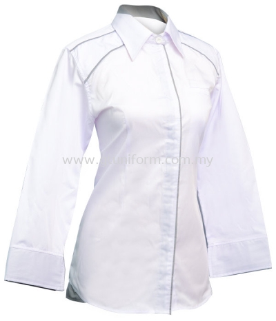 READY MADE UNIFORM F1012 (White & Grey)