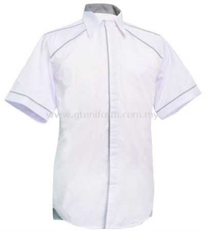 READY MADE UNIFORM M1012 (White & Grey)