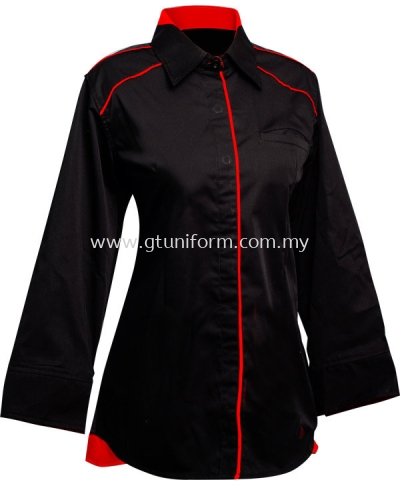 READY MADE UNIFORM F1010 (Black & Red)