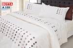 A 132 Embroidery Bed Sheet (A) Bed Linen