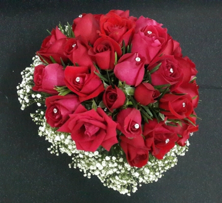 Rose Bridal Bouquet (BB-179)