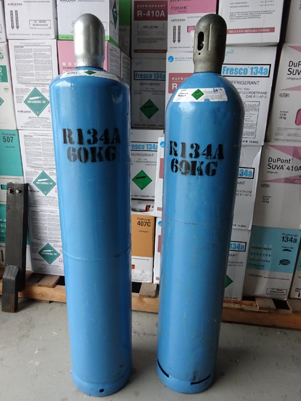 R134A X 60KG HFC REFRIGERANT GAS CHINA (CYLD RETURNABLE)