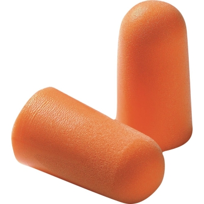 3M 1100 Disposable Earplugs, Uncorded 