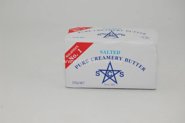 SCS Pure Creamery Butter - 250gm (Salted)