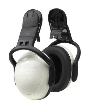 MSA leftRIGHT Earmuff, Helmet Mounted, Low, White