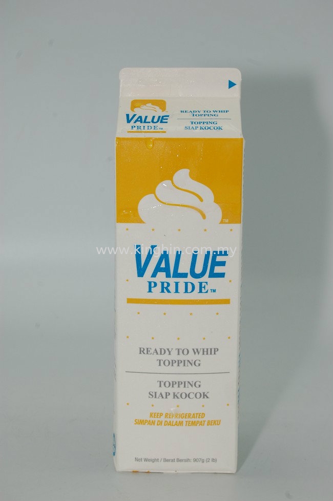 Value Pride Non-Dairy Whipping Cream Fresh Cream/Non Dairy ...