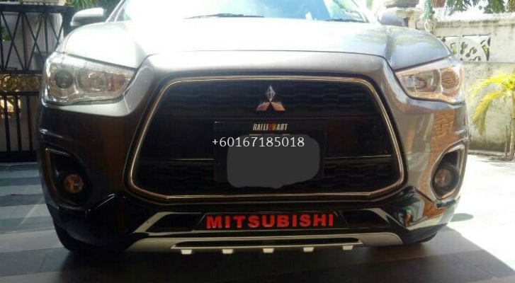 mitsubishi asx front bumper guard