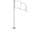 Indoor Flag Pole DISPLAY EQUIPMENT OFFICE EQUIPMENT