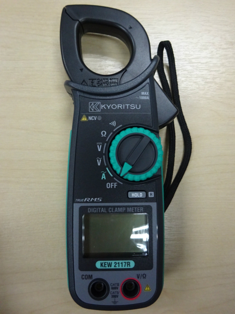 KYORITSU DIGITAL AC CLAMP-ON METER KEW 2117R