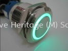 220V LED 19mm momentary or lagging metal push button switch PUSH BUTTON VANDAL PROOF RING LIGHT SWITCH.