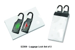 EZ208 Luggage Lock Set of 2 Travel