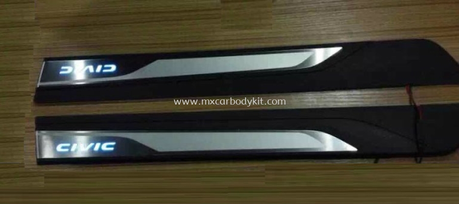 HONDA CIVIC 2016 SIDE SILL PLATE WITH LED 