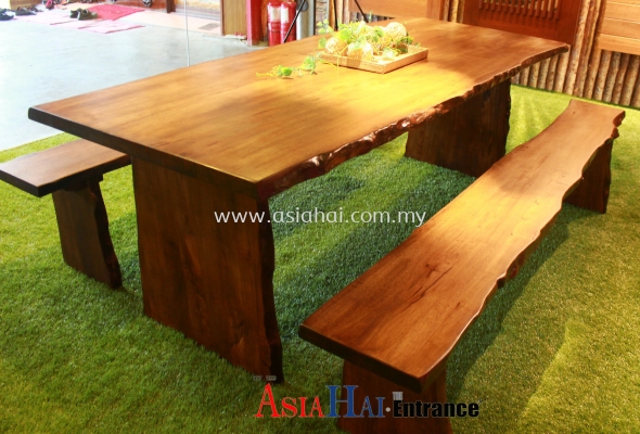 Dining set (1 table + 2 bench)