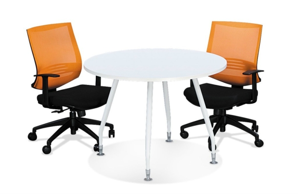 Round Meeting Table with Inula Leg