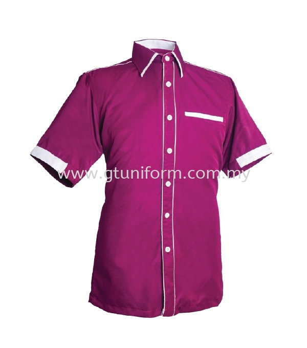 READY MADE UNIFORM M0407 (Purple & White)