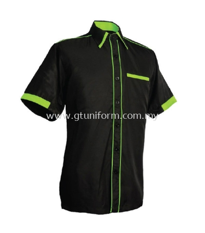 READY MADE UNIFORM M0410 (Black & A.Green)