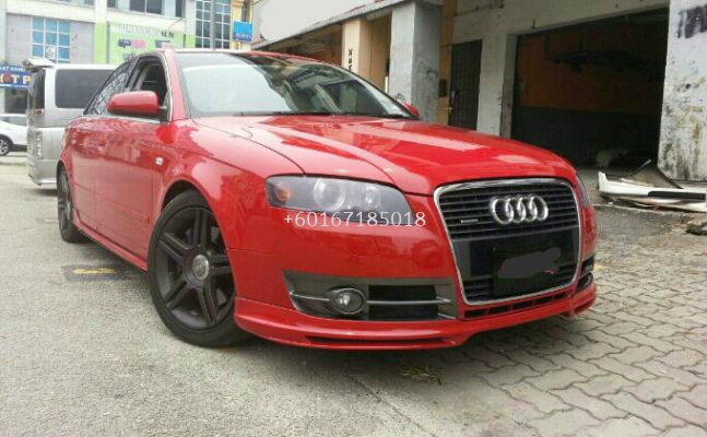 audi a4 b7 abt bodykit bumper lip abt