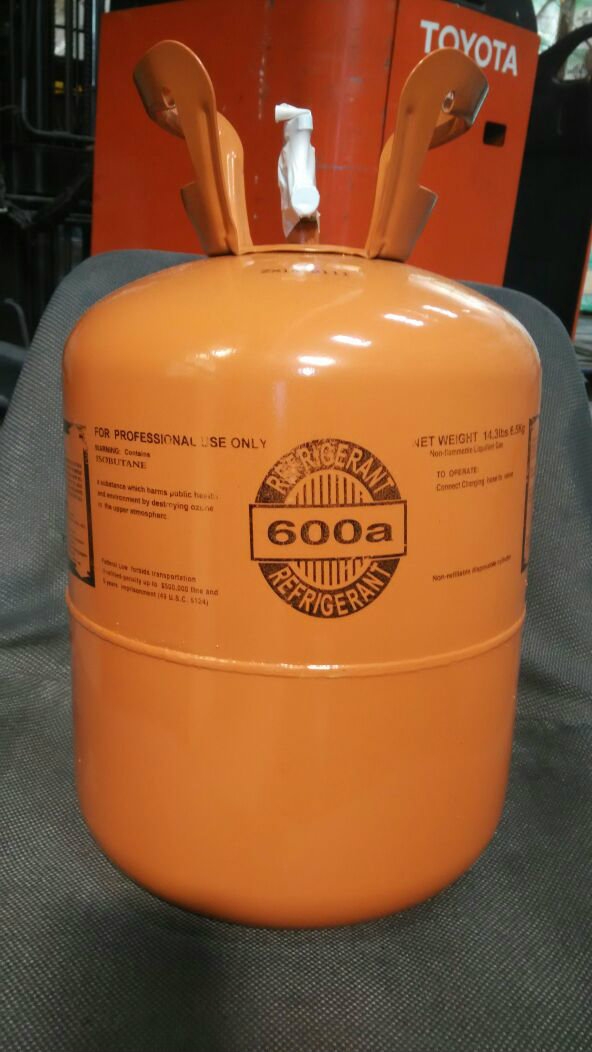 R600a Refrigerant Gas (6.5kg) Disposable Cyld (Aurora)