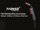 PARKER PANA200A MIG WELDING TORCH C/W EURO END / PANASONIC END PANA MIG TORCH