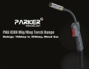 PARKER PANA500A MIG WELDING TORCH C/W EURO END / PANASONIC END PANA MIG TORCH