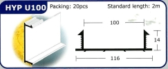 HYP U100 PVC Groove Joint