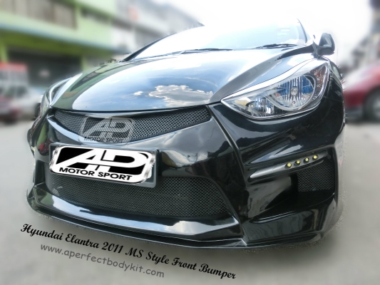 Hyundai Elantra 2011 MS Style Front Bumper 