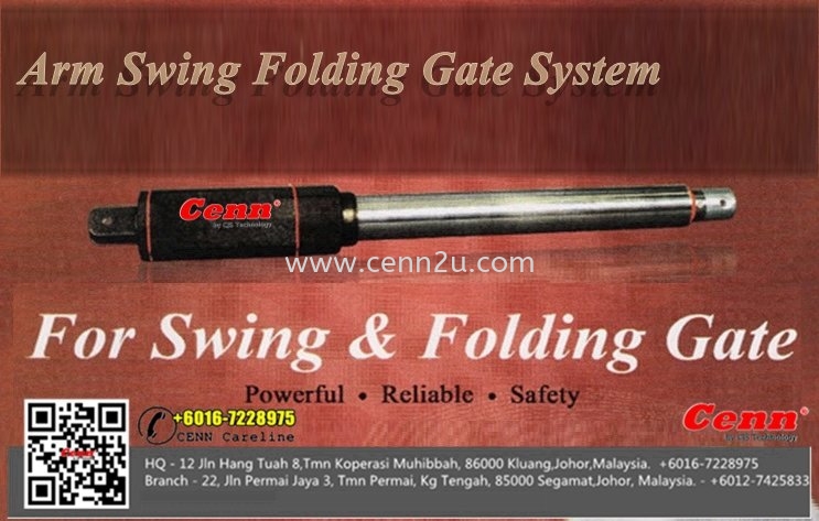 Autogate Swing Arm folding Gate Segamat Johor, kuantan, Kemaman