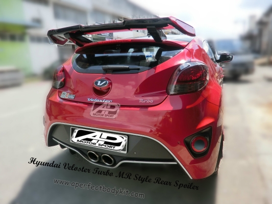 Hyundai Veloster Turbo MR Rear Spoiler