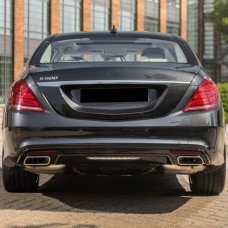 Mercedes Benz S-Class W222 Sport package rear bumper