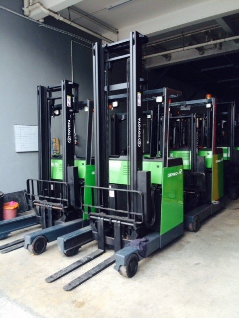 Reach truck for Rental in Johor Bahru