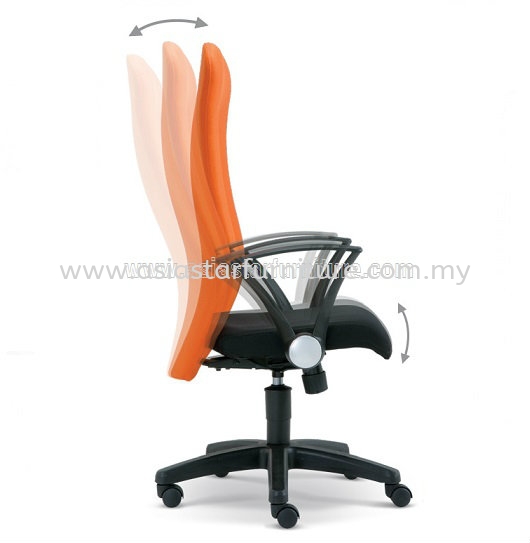 MOST SPECIFICATION - EXTRA MOTION OF THE BACKREST DURING RECLINE AUTOMATICALLY ADJUSTS TO ENSURE CORRECT POSITION