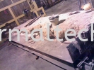 Demolishing The Refractory for Melting Door Sheet and Foil Industries Aluminium Industries