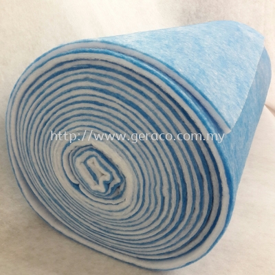 Washable Air Filter Media Rolls ( 80%-85% ) Blue & White