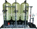 15m3/hr  Multimedia Sand + Activated Carbon Filter + Softener Water Softener