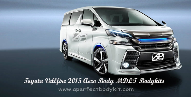 Toyota Vellfire 2015 Aero Body MDLT Bodykits 
