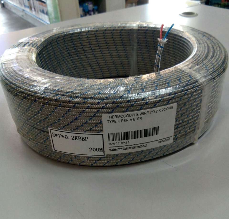 Thermocouple wire 7/0.22coreType K Thermocouple  Wire  Wire