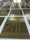 Takaful IKHLAS (GOLD / SILVER / BRONZE Etching Sign Ad Sign 2020 Sdn Bhd - Signboard Maker - PUCHONG Chemical Etching Plate Signage (Stainless Steel , Aluminium)