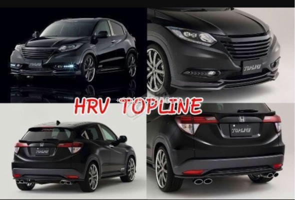 honda hrv bodykit topline